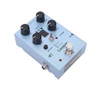Dilwe Pedale Effetti per Chitarra con Riverbero, Chorus, Looper Anni '40 per Chitarra Elettrica, Accordatore Integrato per Performance