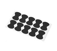 Dilwe Pick Adesivo Antiscivolo, Impugnature per Plettri in Silicone con Supporto Adesivo per Accessori per Strumenti Musicali (BLACK)