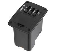 Dilwe Pickup per Chitarra, Pickup a 2 Stadi con Controllo del Volume, Voce Basso Contralto ± 12 DB, Risposta in Frequenza 20 HZ 20 KHZ, Impedenza di Ingresso 22 MΩ, per Strumenti