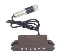 Dilwe Pickup per Chitarra, Pickup Magnetico Passivo per Buca con Doppie Manopole di Regolazione per Controllo Volume e Tono, per Chitarra da 39 a 42 Pollici