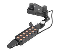 Dilwe Pickup per Chitarra, Trasduttore Elettrico Soundhole con Controllo del Volume del Tono, Nessuna Batteria, Nessun Foro Richiesto, per Chitarra Ukulele Violino Basso