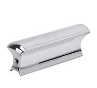 Dilwe Plettri per Barra Scorrevole per Chitarra, Kit di Plettri per Barra Scorrevole per Chitarra in Acciaio Inossidabile per un Tono Caldo e un Suono Confortevole (SILVER)