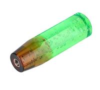 Dilwe Pomello del, Pomello del a Bolla di Cristallo Testa della Leva del Manuale Adattatori 8 Mm 10 Mm Inclusi, Aspetto Unico, Adattabilità Universale, Design Ergonomico, Installazione Diretta,