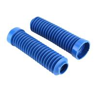 Dilwe Protezione Massima, Facile Installazione, Sostituzione Premium 1 Coppia Stivale Shock per ATC 250R 350x 1983 1986, Gomma Termoplastica Blu, Piccolo Diametro 36 Mm, Grande Diametro