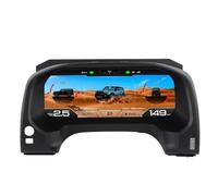 Dilwe Quadro Strumenti Digitale LCD per Auto Quadro Strumenti Digitale da 12,3 Pollici Display LCD Dati Veicolo in Tempo Reale Multi Lingua Mantiene le Funzioni Originali per i Driver 2018 2023
