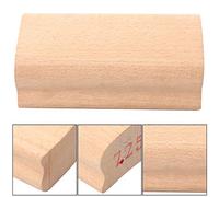 Dilwe Raggio di Chitarra Raggio Gours-bunds -bund-le-nevel to to per Brillare per i Chitarristi Anti-Lavoro del Lavoro in Legno 3 Blocchi di Legno Contengono 7,25 '' / 12 ' / 15' per i Blocchi di