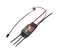 Dilwe RC Brushless ESC, Regolatore Elettronico di velocità LiPo 80A 2-7S con 5A UBEC per Drone da Corsa, Ala Fissa e Quadricottero