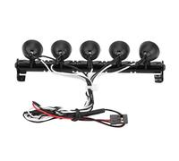 Dilwe RC Car LED Light Bar 5 LED Light Bar Accessorio Lampadina Faro per Veicoli AXIAL scx10 Telecomando