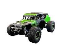 Dilwe RC Crawler, Auto Telecomandata a 2,4 GHz con Ruote da Arrampicata e Impennata a 45° e Luci a LED per Terreni Fuoristrada