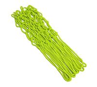 Dilwe Rete da Basket Luminosa Notturna per 12 Anelli Bordo di Dimensioni Standard per Il Campus del Parco Domestico - Rete Riflettente Alimentata dal Sole in Nylon Resistente