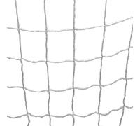 Dilwe - Rete da calcio portatile pieghevole a grandezza naturale con asta in fibra di vetro per allenamento di partite sportive (7,3 x 2,4 m)