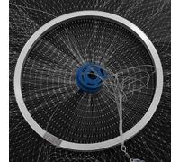 Dilwe Rete da Pesca All'aperto con Peso in Ferro Zincato, Rete in Stile Americano di Facile Utilizzo, Accessorio da Pesca per Appassionati (#01)