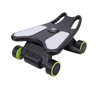 Dilwe Rullo per Esercizi Addominali, Rullo per Esercizi Addominali con Assistenza Al Rimbalzo Automatico con Camera di Riduzione del Rumore per Allenamento di Base in Palestra a Casa