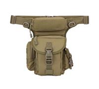 Dilwe Sacchetti Portatili Sacchetti per la Coscia di Arrampicata con Diverse Tasche e Cinghie Regolabili per il Ciclo di Escursioni in Campeggio di Produzione di Oxford 800D per Adulti Unisex (#1)