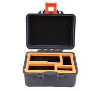 Dilwe Scatola da Trasporto per Action Cam, Organizer da Viaggio Portatile con Copertina Rigida, Design Compatto, Resistente Agli Urti