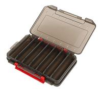 Dilwe Scatola Portaoggetti per Esche da Pesca, Contenitore Organizer a Doppia Faccia per Accessori per Attrezzatura da Pesca