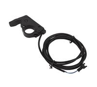 Dilwe Scooter Elettrico Pollice Leva Acceleratore Plastica Gomma Gruppo Maniglia Acceleratore 12V a 72V Connettore a 3 Pin 22mm Sinistra Destra Compatibile per Ciclisti Elettrici