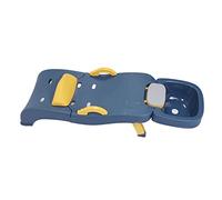 Dilwe Sedia per Shampoo Pieghevole per Bambini Sedia per Lavaggio dei Capelli Robusta e Antiscivolo per Bambini da 0 a 10 Anni, con Vaschetta per Shampoo e Vasca (BLUE)