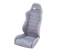 Dilwe Sedili RC, Sedile in Plastica Dura con Simulazione Realistica per Auto RC, Accessori Leggeri e Compatti Adatti per il Fai-da-te (GRAY)