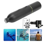 Dilwe Serbatoio di Immersione in Subacqueo di Bombole di Ossigeno Portatile 0,5 L con Valvola a Rilascio Rapido per Esplorazione Subacquea Respiro Air Aria Pura Esperienza di Diversi (#2)