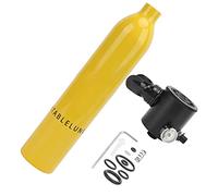 Dilwe Serbatoio di Immersione in Subacqueo di Bombole di Ossigeno Portatile 0,5 L con Valvola a Rilascio Rapido per Esplorazione Subacquea Respiro Air Aria Pura Esperienza di Diversi (#1)