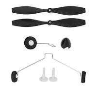 Dilwe Set Carrello di Atterraggio RC, Carenature Lame Carrello di Atterraggio Compatibili Set Carrello di Atterraggio RC per XK F949S RC Aeromobile Ad Ala Fissa RC Parte Auto