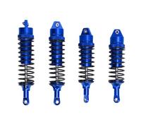 Dilwe Set di Ammortizzatori RC, Serranda Piena di Olio in Lega di Alluminio per 4x4 1/10 RC Crawler Car (Blue)