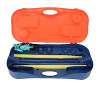 Dilwe Set di Rete Badminton Portatile 13.1ft Setup Facile da Badminton per gli Sport Esterni per Esterni con Assemblaggio Rapido di Montaggio Rapido Multi-sport