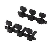 Dilwe Sintonizzatore di Chitarra Classica PEGS Durevole Metal Triplo Sigillato per Chitarre Acustiche, Rotazione Regolare per Amanti della Musica, Nero