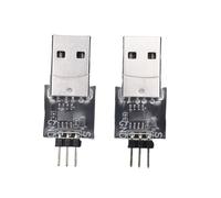 Dilwe Sintonizzatore Parametri ESC, Accessori RC Strumento di Programmazione del Controllo della velocità Dell'interfaccia USB da 2 Pezzi per ESC Senza Spazzole 80A 30A per Auto RC