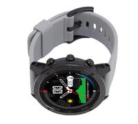 Dilwe Smartwatch, Impermeabile Fino a 50 M con Sensore di profondità e Barometro, per Uomini, Nuoto, Immersioni, Corsa (BLACK)