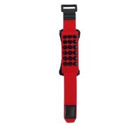 Dilwe Sordina per Corde per Chitarra, Accessorio Professionale per Chitarra a 6 Corde per Elettrica e Classica, con Design di Fissaggio per una Facile Regolazione e Riduzione (rosso)