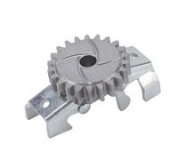 Dilwe Sostituzione Ingranaggi Regolatore Tosaerba, Set Ingranaggi Controllo velocità Motore in Lega di Alluminio per Trattorini da Giardino con Design Preciso e Facile Installazione