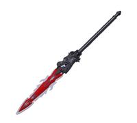 Dilwe Spada Giocattolo Illuminata a LED, Spada da Battaglia per Giochi di Ruolo da 99 Cm con Effetti Sonori e Luci Lampeggianti, per Feste di Spettacoli