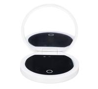 Dilwe Specchio per Trucco Intelligente Mini Specchio per Fotocamera con Ingrandimento 2X per Test della Protezione Solare e Rimozione del Trucco