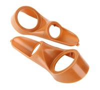 Dilwe Staffa per Altoparlante Supporto per Altoparlante Audio in Plastica 2 Pezzi Staffa per Coassiale Universale per Utenti Audio per Auto, Resistente Alla Ruggine, Resistente all'usura, Alla