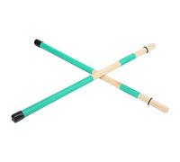 Dilwe Sticchi Al Set di tamburi: Motociclisti Stabili e Durevoli per un Suono Impressionante - Accessori a Percussione - Ideale per il Batterista Professionale Maple + Gomma (GREEN)