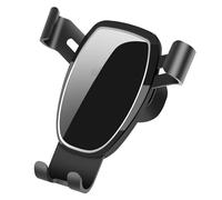 Dilwe Supporto per Telefono da Auto Supporto per Telefono da Auto a gravità in ABS con Clip per Presa d'aria con Blocco Automatico Rotazione di 360 Gradi Utilizzo con una Sola Mano per la Navigazione