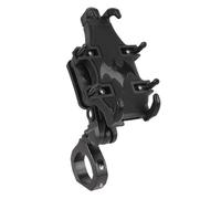 Dilwe Supporto per Telefono UTV, Supporto per Telefono UTV in Lega di Alluminio per Telefoni da 4,0 a 7,2 Pollici, Rotazione a 360°, Fissaggio a 8 Artigli, Cuscinetto in Silicone, per Gabbie per