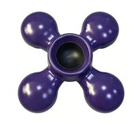 Dilwe Tappetino Antiscivolo per Violoncello, 7,5 X 7,5 X 2, Cm Tappetino in Gomma per Protezione del Pavimento per Violoncello, per Mantenere la stabilità (PURPLE)