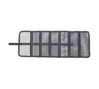 Dilwe Tasche Copri da Pesca, Involucri per Esche da Pesca Multitasche in PVC, Copertura Protettiva Impermeabilizzante (BLACK)