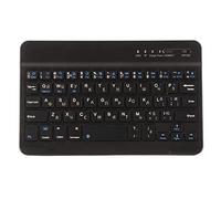 Dilwe Tastiera wireless inglese russo, Bluetooth 3.0 Basso consumo energetico, portatile ultra sottile tastiera per Android per tastiere per computer
