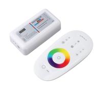 Dilwe Telecomando LED RF, Tecnologia 2.4G, Dimmer RGB Regolabile a 3 per Strisce Luminose LED e Ambiente Domestico