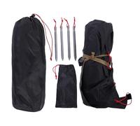 Dilwe Tenda da Campeggio, Rifugio Leggero per Escursioni con Zaino in Spalla, Materiale Oxford 210D, 1, Dimensioni 86,6x55,1x33,5 Pollici per Avventure all'aria Aperta