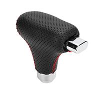 Dilwe Testa della Manopola del Universale, Materiale in Lega di Alluminio e Pelle, Installazione Semplice, 8 Mm/0,3 Pollici, 10 Mm/0,4 Pollici, 12/0,5, Adatta a Tutte le Teste del Automatico con