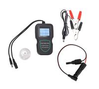 Dilwe Tester per Pannelli Solari, Multimetro per Tester di Potenza per Pannelli Solari ABS MPPT 100W con Schermo LCD per Test