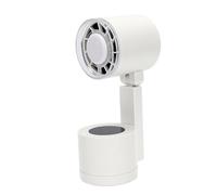 Dilwe Ventilatore da Tavolo USB da 7200 MAh, Ventilatore da Tavolo Pieghevole Ricaricabile con Luce LED, 100 velocità Variabili per Camera da Letto, Ufficio, Campeggio