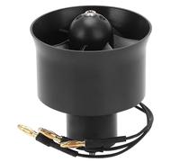 Dilwe Ventola Intubata con Motore, QX-Motor 30mm EDF 6 Pale Ventola Intubata con Motore Brushless QF1611-6000KV 2-4S per Aereo RC