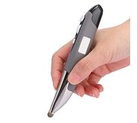 Dilwe1 Mouse penna tascabile wireless, regolabile 800/1200/1600 dpi Mouse penna USB leggero per laptop Tablet Smartphone Ergonomico PenType Mouse per Winds 7/8/XP/2000/Android/OS X(Argento)