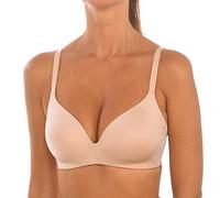 DIM Reggiseno Triangolo Imbottito Senza ferretto Invisifree Donna x1, Nuova pelle, 4C